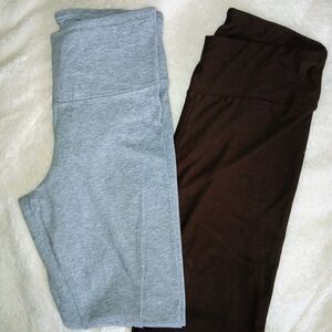 Gray and Brown Leggings for Comfort and Style